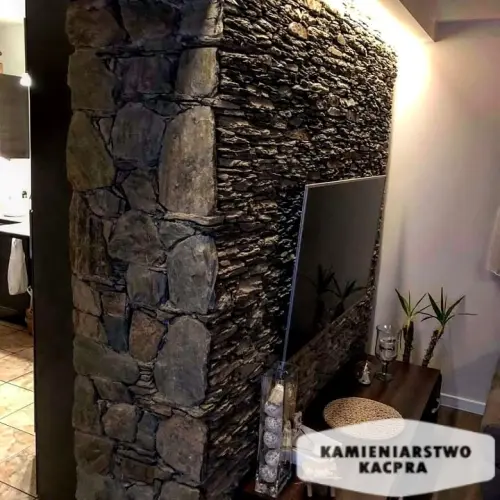 Aranżacja domowa wykonana przez Kamieniarstwo Kacpra