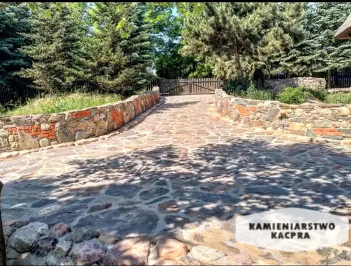 Murek wykonany przez Kamieniarstwo Kacpra