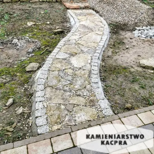 Ścieżka wykonana przez Kamieniarstwo Kacpra
