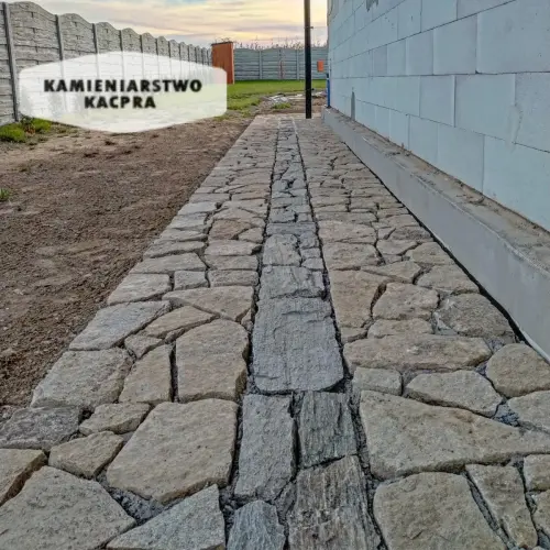 Ścieżka wykonana przez Kamieniarstwo Kacpra