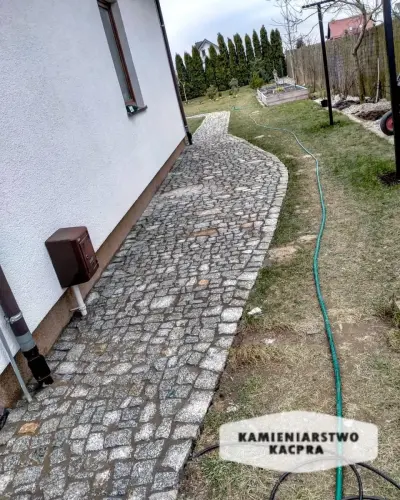 Ścieżka wykonana przez Kamieniarstwo Kacpra