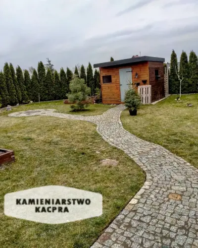 Ścieżka wykonana przez Kamieniarstwo Kacpra