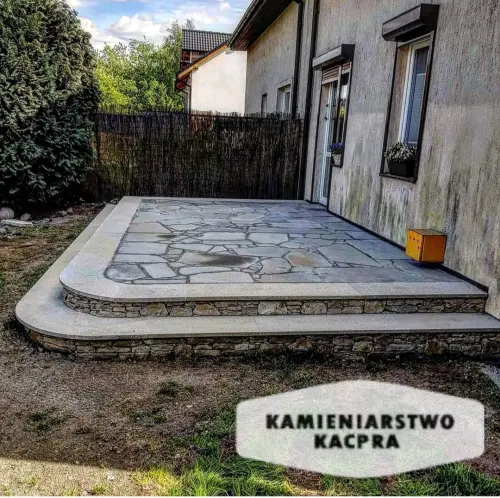 Taras wykonany przez Kamieniarstwo Kacpra